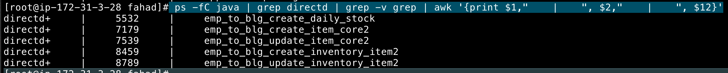 Grep Usage